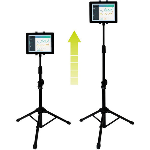 StarTechcom_Adjustable_Tablet_Tripod_Stand_-_For_65_to_78_Wide_Tablets_-_Height_adjustable_from_293_to_62_745_cm_to_157_cm_STNDTBLT1A5T