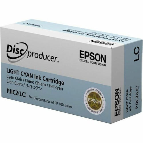 Epson PJIC7(LC) Original Ink Cartridge - Single Pack - Light Cyan - 1 / Pack - 1000 Discs (Fleet Network)