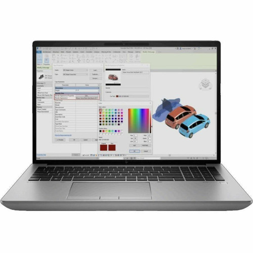 HP ZBook Fury G11 16" Mobile Workstation - WUXGA - Intel Core i9 14th Gen i9-14900HX - 128 GB - 8 TB SSD - Intel WM790 Chip - 1920 x - (Fleet Network)