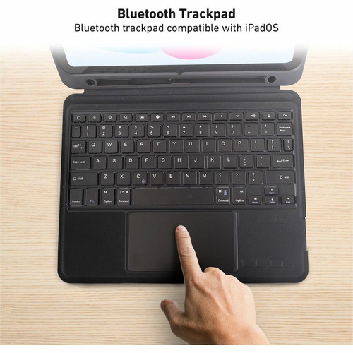 CODi C30708524 Folio Keyboard/Cover Case with Trackpad for 10. 9" Apple iPad - 10th Generation - Bump - Scratch - Wear Resistant