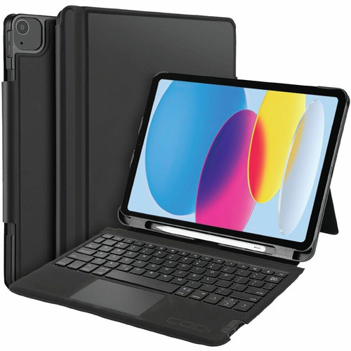 CODi Keyboard/Cover Case (Folio) for 10.9" Apple iPad (10th Generation) Tablet, Apple Pencil - Bump Resistant, Scratch Resistant, Wear (Fleet Network)