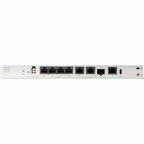 Cisco Secure Router 8100 C8130-G2 Router - 6 Ports - 4 RJ-45 Port(s) - 2 WAN Port(s) - Management Port - 1 SFP (mini-GBIC) Slots - 4 - (Fleet Network)