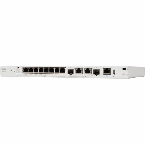 Cisco C8140-G2 Secure Router 8100 - 10 Ports - 8 RJ-45 - 2 WAN - 2 SFP Slots - 4 GB Memory - 1U Rack-Mountable