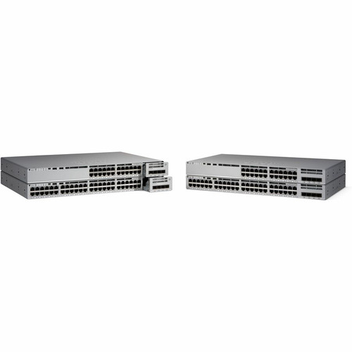 Cisco Meraki Catalyst C9200L-48PL-4G-M Ethernet Switch - 48 Ports - Manageable - Gigabit Ethernet - 1000Base-T, 1000Base-X - 3 Layer - (Fleet Network)