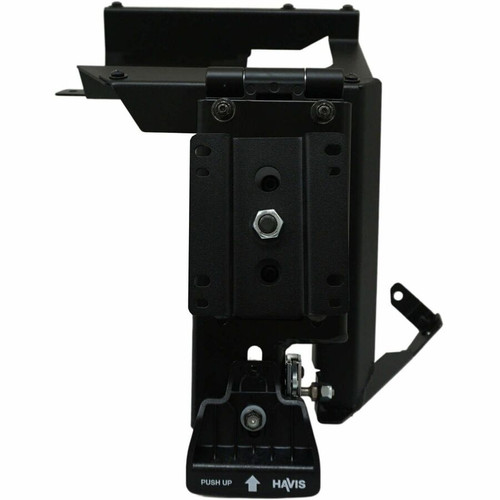 Havis Vehicle Mount for Radio, Display - Black - 0.6" to 8.4" Screen Support - 12 lb (5443.11 g) Load Capacity - 75 x 75 - VESA Mount (Fleet Network)
