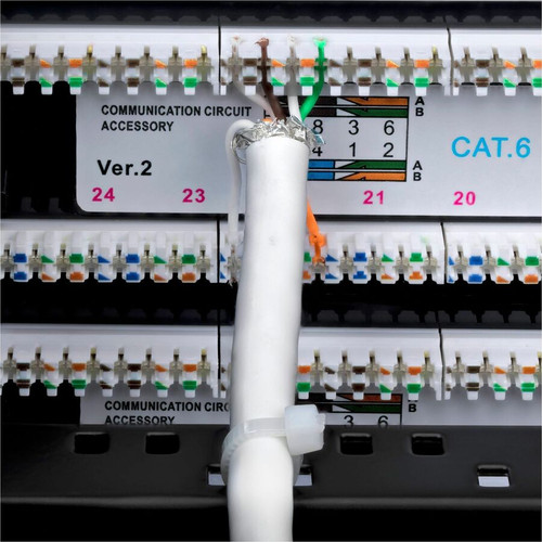 StarTech. com CPANEL48 48-Port 2U Rackmount Cat6 Patch Panel - RJ45 - UTP - 110 Punch-Down - Steel