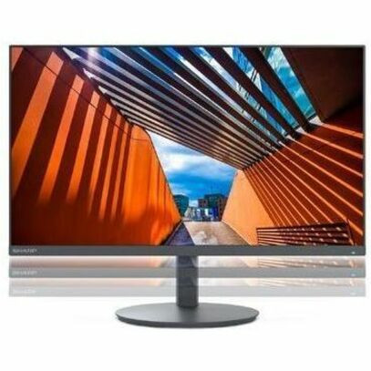 Sharp DD-E244FL MultiSync 24" Full HD IPS LED Monitor - 1920 x 1080 - 75Hz - Height/Pivot/Tilt/Swivel Stand - USB-C - 60W & LAN - Black