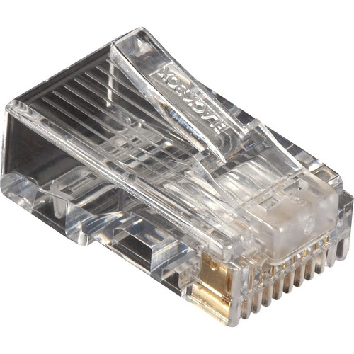 Black Box Cat.5e Modular Plug - 100 - 1 x RJ-45 Network Male (Fleet Network)