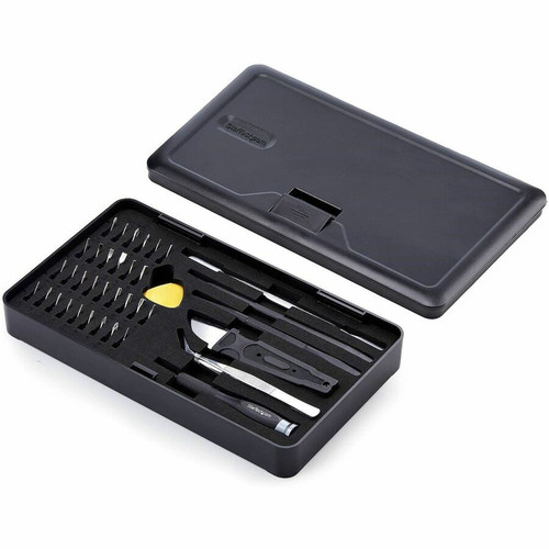 StarTech.com 40-Piece Computer Repair Toolkit for Laptop/PC/Electronics/Phone, 30-Bit Precision Screwdriver Set, Magnetic Tray/Pry - - (Fleet Network)