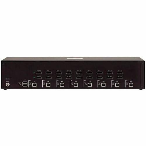 StarTech. com CK4-P208 Secure 8-Port Dual-Monitor KVM Switch - DisplayPort - 4K 30Hz - NIAP 4. 0 - Metal Housing - Made in USA