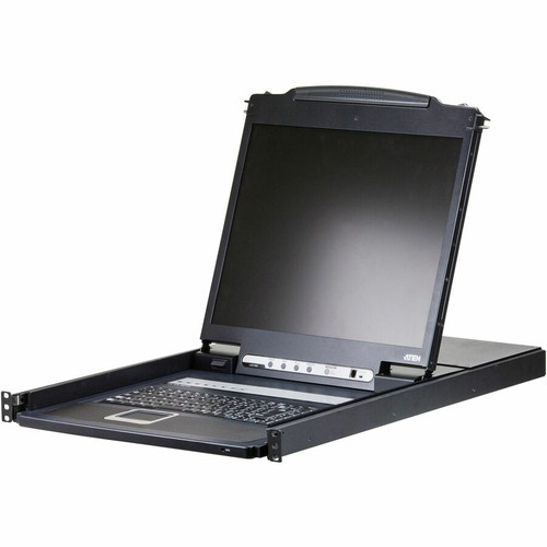 ATEN 8-Port PS/2-USB VGA Single Rail LCD KVM Switch - 128 Computer(s) - 19" LED - 1280 x 1024PS/2 PortUSBVGA - Keyboard - Mouse - 120 (Fleet Network)
