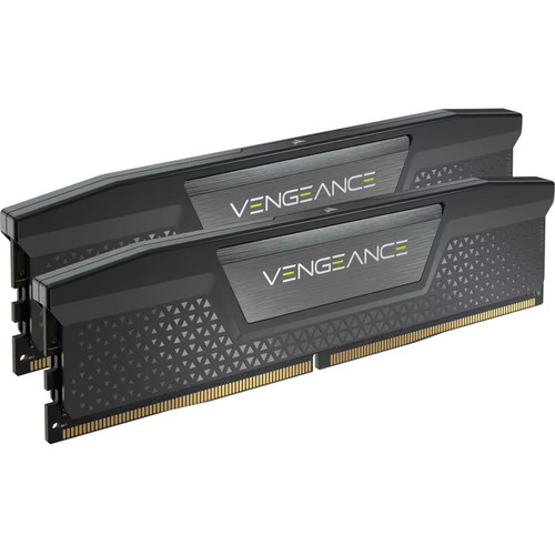Corsair Vengeance 64GB (2x32GB) DDR5 DRAM 6600MHz C32 Memory Kit - Black - For Desktop PC, Motherboard - 64 GB (2 x 32GB) - DDR5 SDRAM (Fleet Network)
