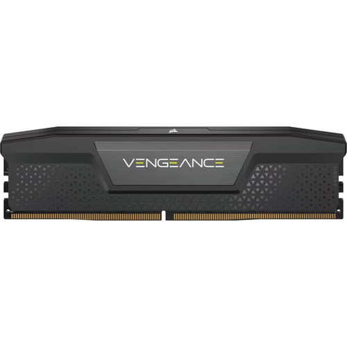 Corsair Vengeance 64GB (2x32GB) DDR5 DRAM 6600MHz C32 Memory Kit - Black - For Desktop PC, Motherboard - 64 GB (2 x 32GB) - DDR5 SDRAM (CMK64GX5M2B6600C32)