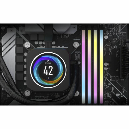 Corsair Dominator Titanium RGB RAM Module - For Motherboard - 64 GB (2 x 32GB) - RGB - DDR5-6600/PC5-52800 DDR5 SDRAM - 6600 MHz - - V (CMP64GX5M2X6600C32)