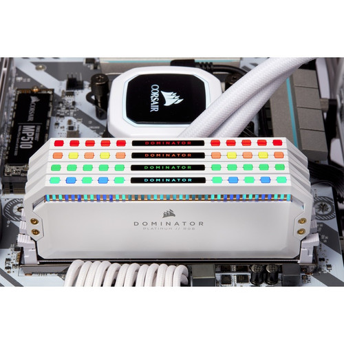 Corsair Dominator Platinum RGB Quad Channel DDR4 Memory Kit High Performance And Style Motherboard SDRAM For GB X CMT32GX4M4C3200C16W
