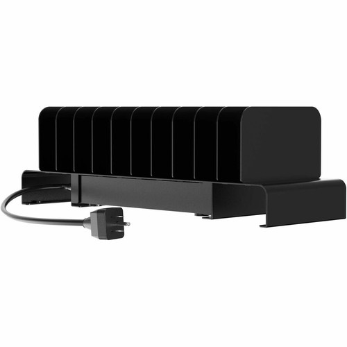 CTA Digital 10 Slot Gang Charger w/ 12 Ports for Additional Devices - Wired - Tablet PC - 10 Slot - Charging Capability - 12 x USB (CP-10GANGALB)