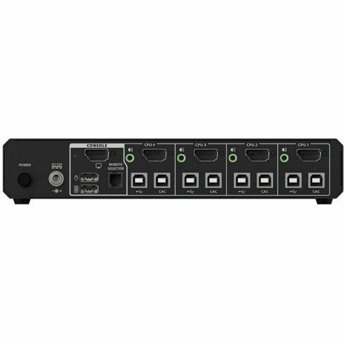 Aten CS1184DPH4C 4-Port USB 5K KVM Switch - 5120 x 2880 @60Hz - 11 USB - 5 HDMI - 5 DisplayPort - Desktop