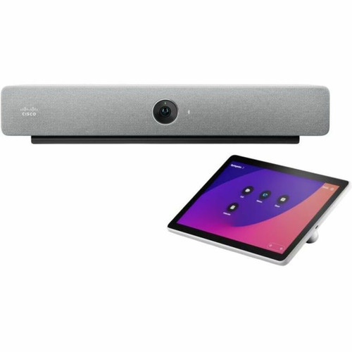 Cisco Webex Room Bar Video Conference Equipment - For Video Conferencing, Meeting Room, Presentation, Audio Conferencing, Space, Space (Fleet Network)