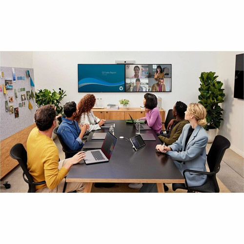Cisco CS-BAR-NR-L-UK9++ Webex Room Bar - 12MP Camera - 4K UHD - 120° FOV - Gigabit Ethernet - RoomOS