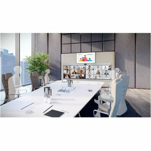 Cisco CS-ROOM-PANO85-K9 Room Panorama Boardroom Video Collaboration System - 85" & 65" Displays - Quad Camera - 4K Content - Full HD Live - Gigabit