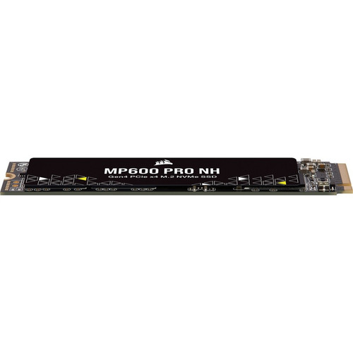 Corsair MP600 PRO NH 4 TB Solid State Drive - M.2 2280 Internal - PCI Express NVMe (PCI Express NVMe 4.0 x4) - Motherboard, Notebook, (CSSD-F4000GBMP600PNH)