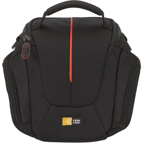 Case Logic DCB-304 Carrying Case Camera - Black, Red - Nylon Body - 7.10" (180.34 mm) Height x 7.50" (190.50 mm) Width x 4.70" (119.38 (Fleet Network)