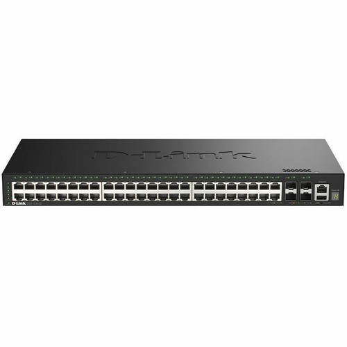 D-Link DGS-1530-52 Ethernet Switch - 48 Ports - Manageable - Gigabit Ethernet, 10 Gigabit Ethernet - 10/100/1000Base-T, 10GBase-X - 2 (Fleet Network)