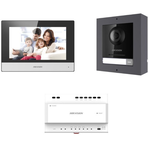 Hikvision Two-Wire Video Intercom Kit - 2-wire - Door Entry (Fleet Network)