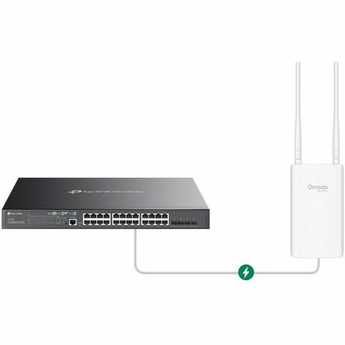 TP-LINK EAP603-OUTDOOR Omada AX1800 Wi-Fi 6 Indoor/Outdoor Access Point - Dual Band - 1. 8 Gbps - IP65/66 - PoE - Wall/Pole Mount