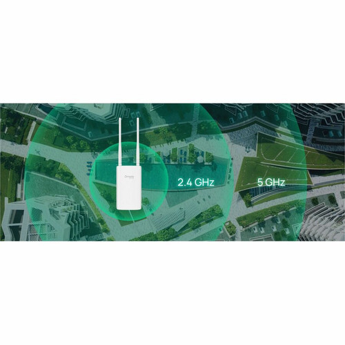 TP-LINK EAP603-OUTDOOR Omada AX1800 Wi-Fi 6 Indoor/Outdoor Access Point - Dual Band - 1. 8 Gbps - IP65/66 - PoE - Wall/Pole Mount
