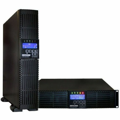 Minuteman Encompass RTXL EC1000RTXL2UNC 1000VA Rack/Tower UPS - 2U Rack/Tower - 2 Minute Stand-by - 120 V AC Input - 120 V AC, 110 V V (Fleet Network)