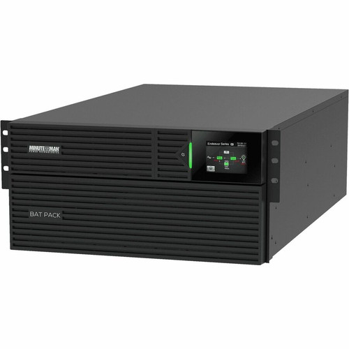 Minuteman Endeavor ED5KRT 5000VA Rack/Tower UPS - 4U Rack/Tower - 3 Minute Stand-by - 120 V AC, 230 V AC Input - 208 V AC, 220 V AC, V (Fleet Network)