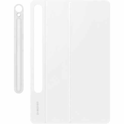 Samsung Keyboard/Cover Case (Book Fold) Samsung Galaxy Tab S9, Galaxy Tab S9 FE Tablet - White - 10.04" (254.90 mm) Height x 6.84" mm) (Fleet Network)