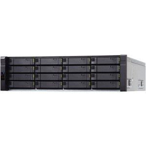 QNAP EJ1600-V2 Drive Enclosure - 12Gb/s SAS Host Interface - 3U Rack-mountable - Black - 16 x HDD Supported - 16 x Total Bay - 16 x (Fleet Network)