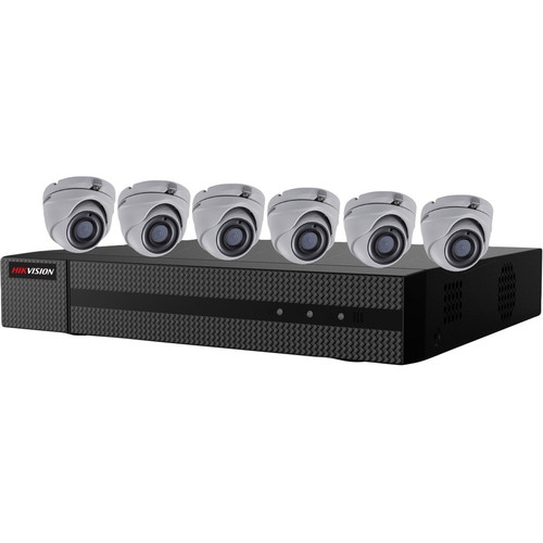 Hikvision 2 MP Value Express TurboHD Kits - 2 TB HDD - Digital Video Recorder, Camera - 1920 x 1080 Camera Resolution - HDMI (Fleet Network)