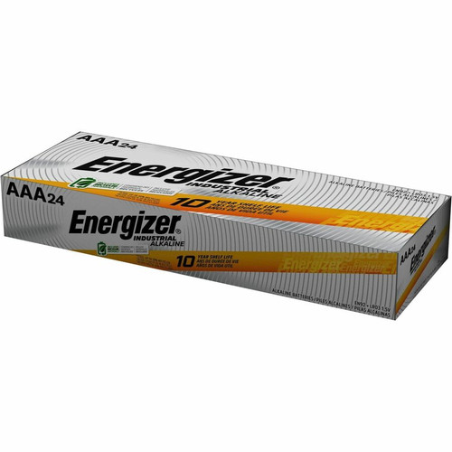 Energizer EN92 Industrial AAA Alkaline Battery - 24/Box Bulk Pack for Vending Machines - Office - Classroom - Electronics - Construction