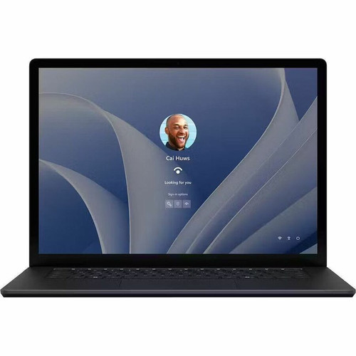 Microsoft Surface Laptop 6 15" Touchscreen Notebook - Intel Core i7 - 16 GB - 512 GB SSD - English, French Keyboard - Black - Intel - (EP2-34548)