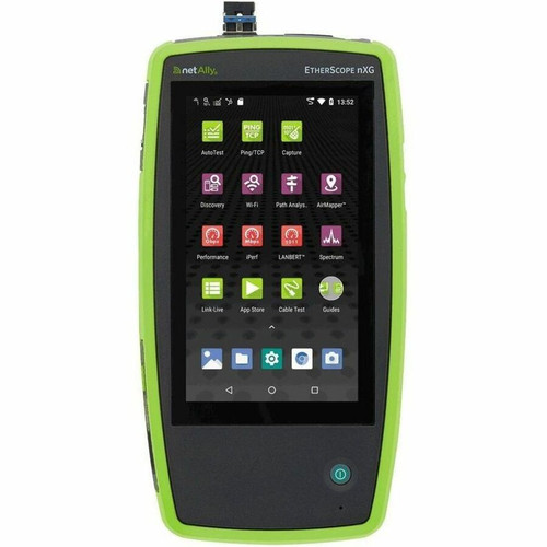 NetAlly EtherScope nXG Network Testing Device - Network Testing, Cable Testing, Channel Testing, Network Analyzer - LCD - 2 x USB - 1 (Fleet Network)