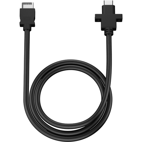 Fractal Design USB-C 10Gbps Cable - Model D - 2.2 ft USB-C Data Transfer Cable - First End: 1 x USB 3.2 (Gen 2) Type C - Male - 10 - - (Fleet Network)