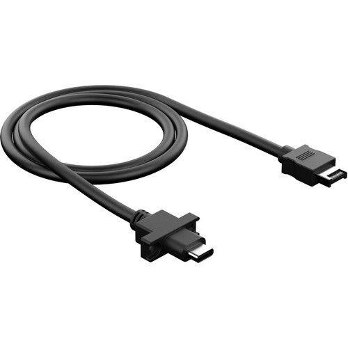 Fractal Design USB-C 10Gbps Cable - Model D - 2.2 ft USB-C Data Transfer Cable - First End: 1 x USB 3.2 (Gen 2) Type C - Male - 10 - - (FD-A-USBC-001)