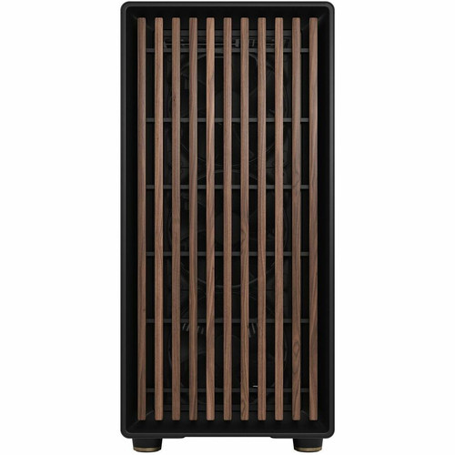 Fractal Design North XL - Charcoal Black - Tempered Glass, Steel, Wood, Alloy, Faux Leather - 3 × 140mm Fan(s) Installed - ATX, Micro (Fleet Network)