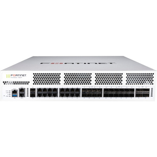 Fortinet FortiGate FG-1801F Network Security/Firewall Appliance - 16 Port - 1000Base-X, 40GBase-X, 1000Base-T, 10GBase-X, 100GBase-X - (Fleet Network)