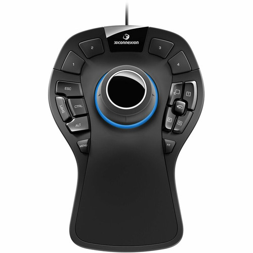 3Dconnexion SpaceMouse Pro - Cable - Black - USB - 15 Programmable Button(s) (Fleet Network)