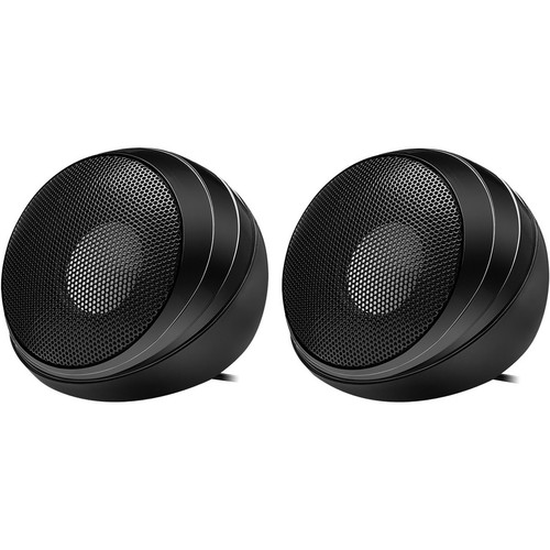 Adesso Xtream S4 2.0 Portable Speaker System - 10 W RMS - Black - 160 Hz to 18 kHz - USB (XTREAM S4)
