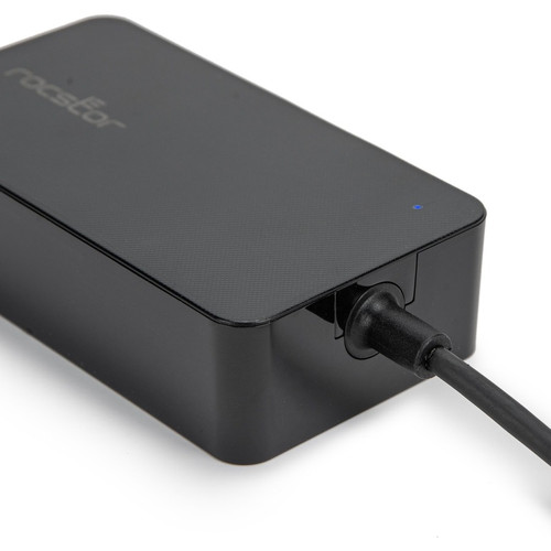 Rocstor 45W Smart USB-C Laptop Power Adapter Charger - Compatible and perfect fit for Dell&trade;, HP&reg;, Lenovo&reg;, 24W) Power & (Y10A272-B1)