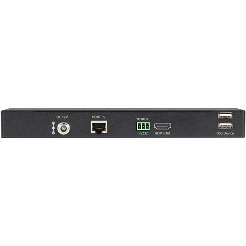 Black Box VX1000 Series Extender - 4K, HDMI, CATx, USB - 330 ft (100584 mm) Range - 2 x Network (RJ-45) - 2 x USB - 1 x HDMI Out - 4K, (VX-1001-RX-R2)