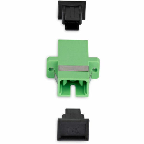 StarTech SC to SC Coupler 10 Pack, OS2 Single Mode SC Fiber Optic Coupler with Flange, SC/APC Simplex Adapter - 10 Pack of Single Mode (SIMPLEXSCAPCF)
