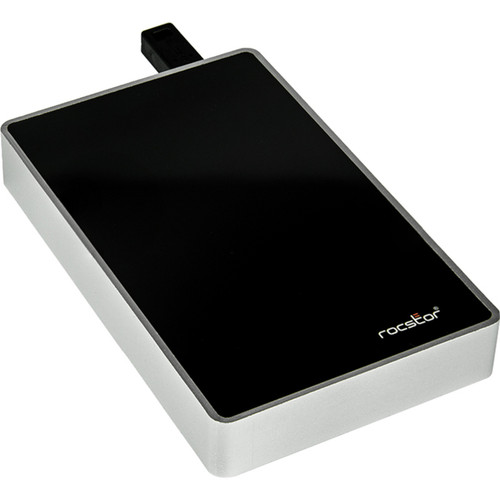 Rocstor Rocsecure EX31 1 TB Portable Solid State Drive - 2.5" External - SATA - Silver - USB 3.1 - 256-bit Encryption Standard - 2 (E634KK-01)