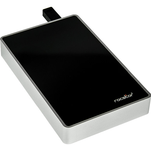 Rocstor Rocsecure EX31 4 TB Portable Solid State Drive - 2.5" External - SATA - Silver - USB 3.1 - 256-bit Encryption Standard - 2 (E634MM-01)