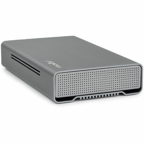 Rocstor Rocpro D90 20 TB Desktop Rugged Hard Drive - External - SATA (SATA/600) - Aluminum Gray - Desktop PC, MAC Device Supported - C (Fleet Network)